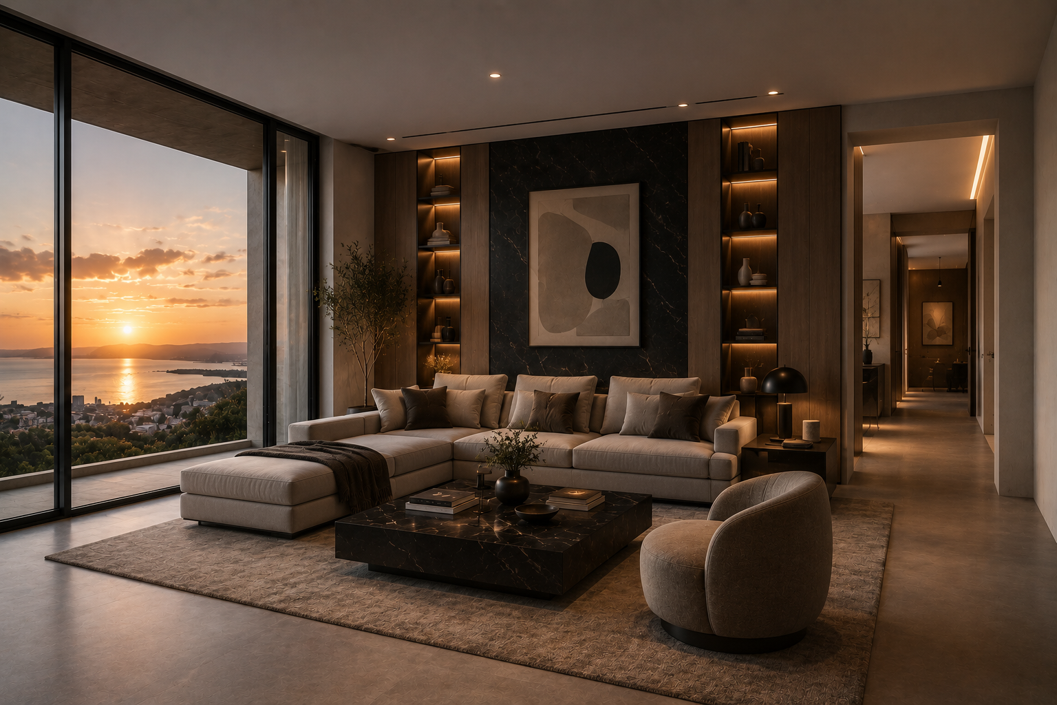 Final premium interior CGI render